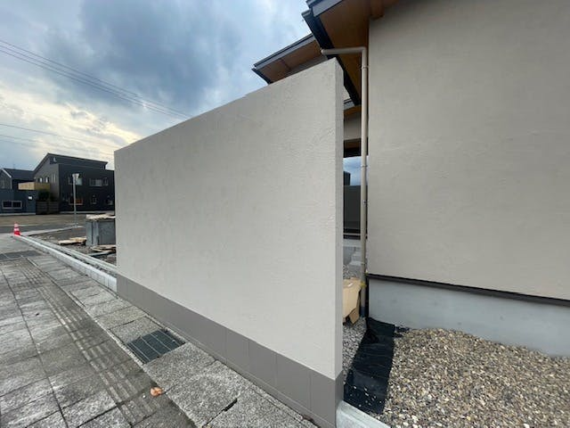発泡スチロール塀